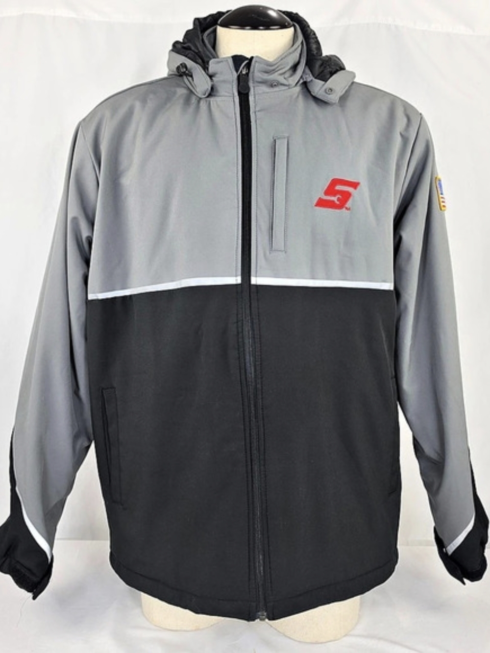 Snap-on Men's Color Block Jacket